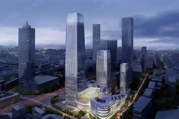 【蘭州鴻運金茂項目】彈簧<a href='http://www.smilegou.cn' target='_blank'><u>減震器</u></a>